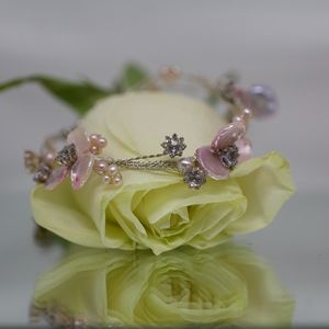Tacori Bridal Pink Garden White Topaz Bracelet
